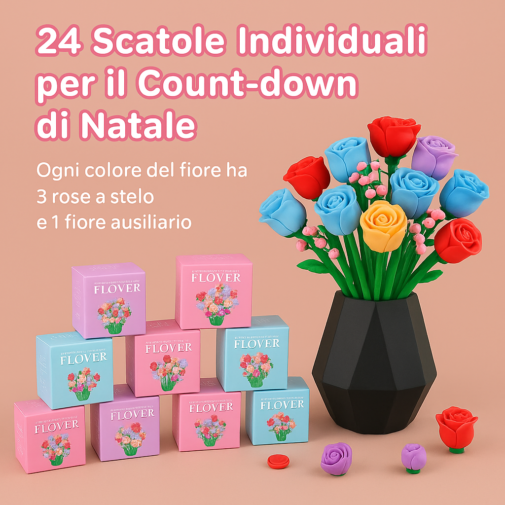 Calendario dell’Avvento Floreale 🎁🌼