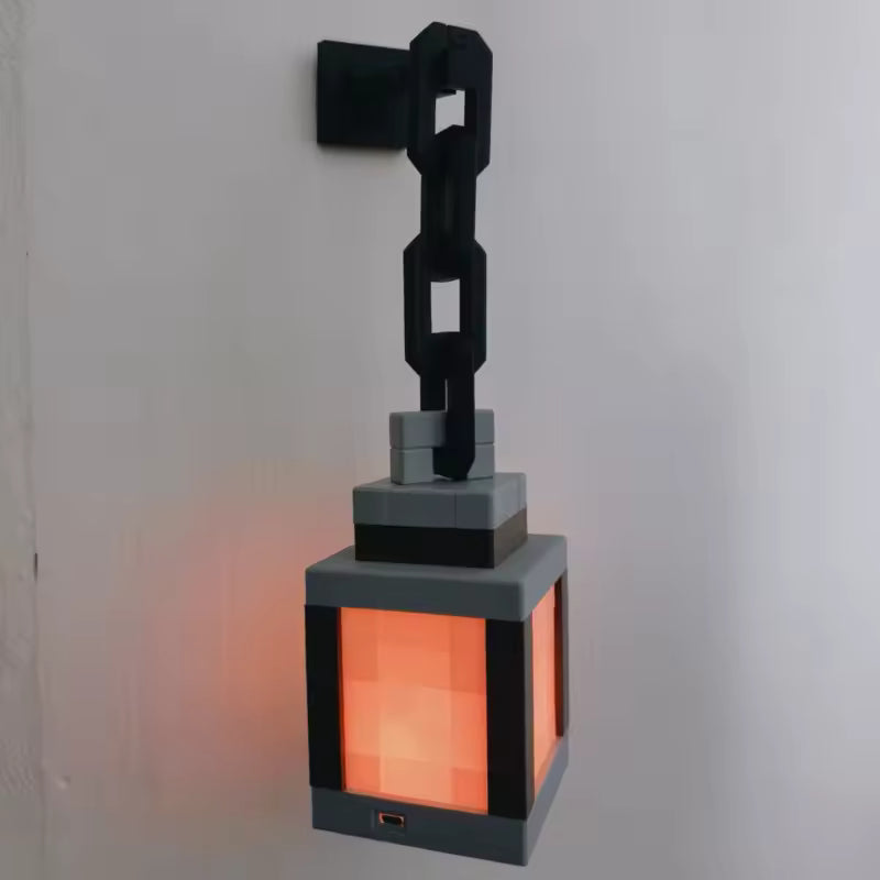 Lampada Retro Minecraft 💡👾