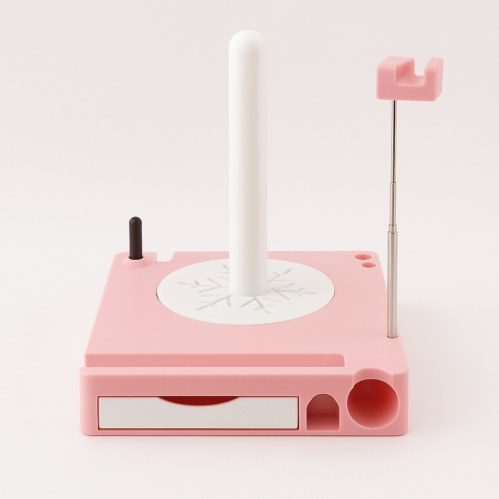 🧶 PortaUnci – IL Tuo Compagno di Lavoro all’Uncinetto ✨