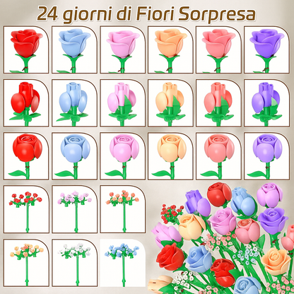 Calendario dell’Avvento Floreale 🎁🌼