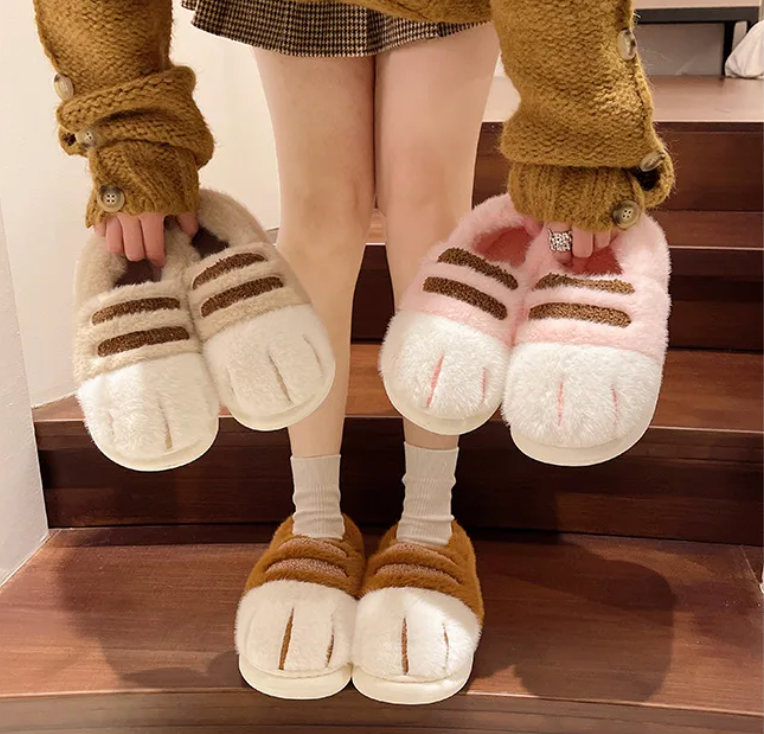 🐱 WarmyKitty™ Pantofole Riscaldanti Morbide 🔥