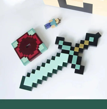 Spada in diamante | Lampada di Minecraft